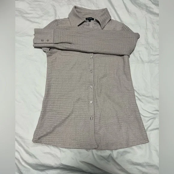 Dynamite Button-Front Shirt - Picture 5 of 12